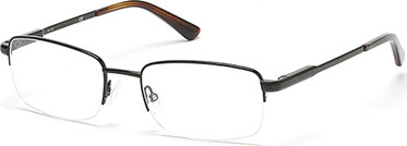 J.Landon JL1001 Eyeglasses, 001 - Shiny Black / Shiny Black