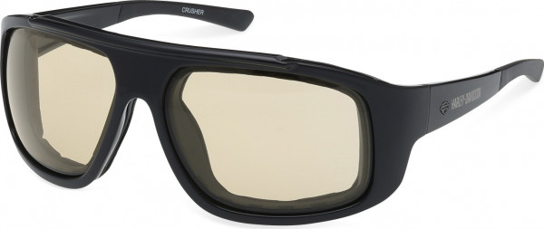 HD Z Tech Standard HZ0022 CRUSHER Sunglasses, 01J - Shiny Black / Shiny Black