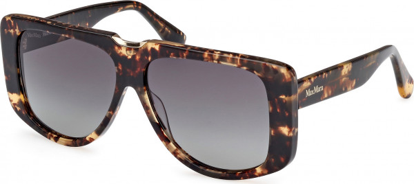 Max Mara MM0075 SPARK1 Sunglasses, 52P - Dark Havana / Dark Havana