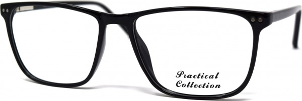 Practical Jasper Eyeglasses, Black