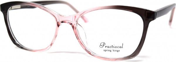 Practical Mia Eyeglasses, Pink/Grey