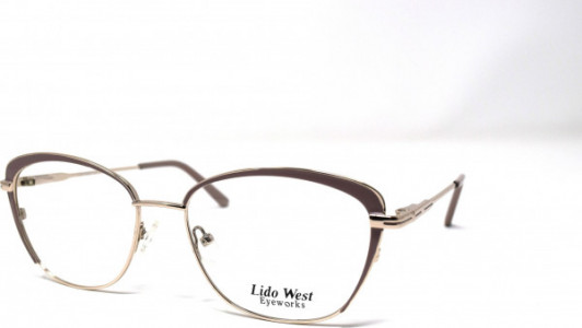 Lido West Rita *NEW* Eyeglasses, Purple/Gunmetal