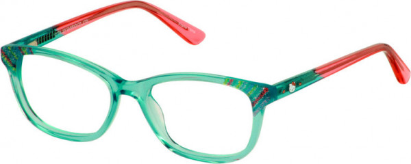 Hello Kitty Hello Kitty 317 Eyeglasses, AQUA