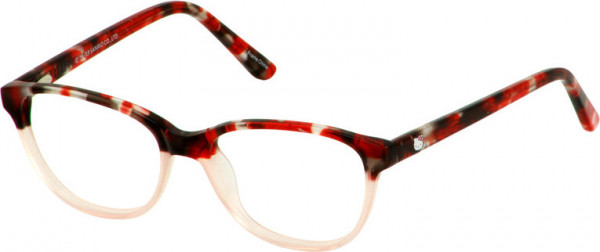 Hello Kitty Hello Kitty 313 Eyeglasses, RED MULTI