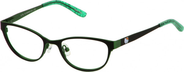 Hello Kitty Hello Kitty 305 Eyeglasses, 2-BLACK