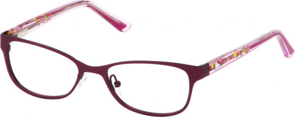 Hello Kitty Hello Kitty 298 Eyeglasses, DARK MAGENTA