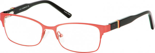 Hello Kitty Hello Kitty 280 Eyeglasses, RED