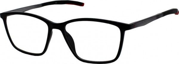New Balance New Balance 13661 Eyeglasses, 2-SOLID BLACK