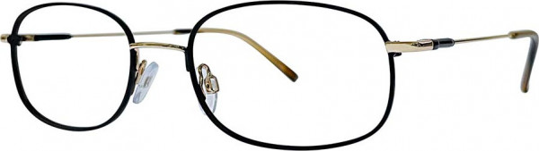 Stetson Stetson Stainless Steel 602 Eyeglasses, 308 Noir/Gold