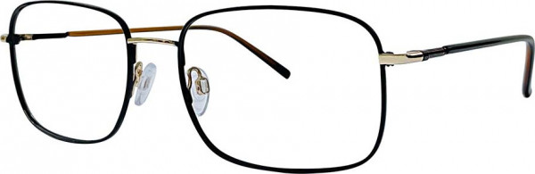 Stetson Stetson Stainless Steel 603 Eyeglasses, 308 Noir/Gold