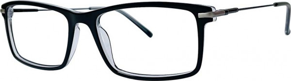 Stetson Stetson Stainless Steel 605 Eyeglasses, 021 Black