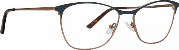 XOXO XO Camden Eyeglasses, Teal