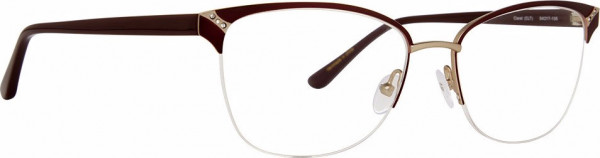 Jenny Lynn JL Insightful Eyeglasses, Claret