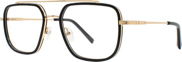 Danny Gokey 143 Eyeglasses, Black/Gold