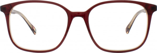 Benetton BEO 1121 Eyeglasses, 271 Red/Yellow