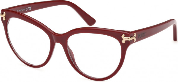 Emilio Pucci EP5245 Eyeglasses, 071 - Shiny Bordeaux / Shiny Bordeaux