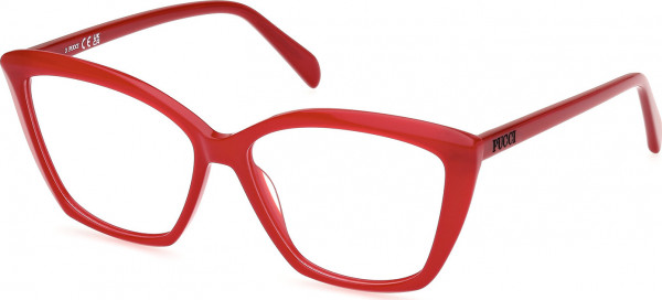 Emilio Pucci EP5248 Eyeglasses, 066 - Shiny Light Red / Shiny Light Red