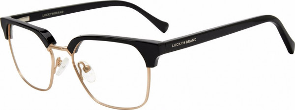 Lucky Brand VLBD133 Eyeglasses, BLACK/GOLD (E672)