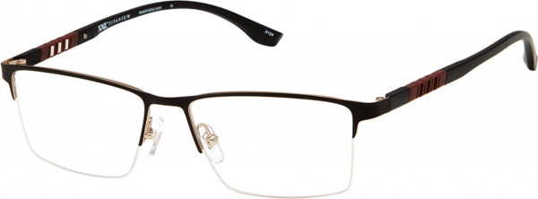 XXL ROWDY Eyeglasses, BLACK