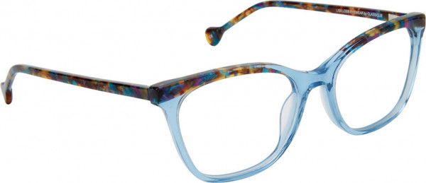 Lisa Loeb LL209 PERFECT SETTING Eyeglasses, AZURE SHELL (C3)