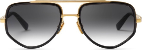 DITA MACH-X Sunglasses, DTS463-A-01 BLACK GLASS - MATTE YELLOW GOLD