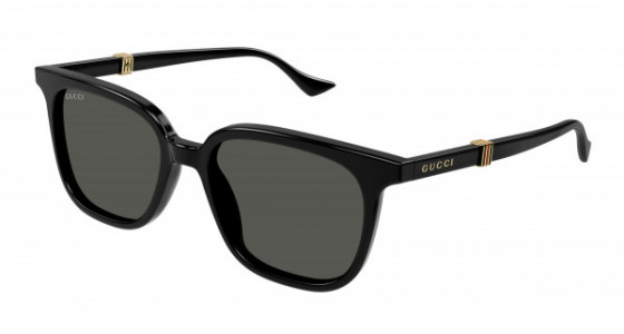 Gucci GG1493S Sunglasses, 001 - BLACK with GREY lenses