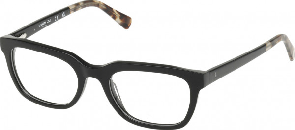 Kenneth Cole New York KC50007 Eyeglasses, 001 - Shiny Black / Shiny Black