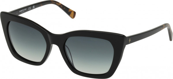 Kenneth Cole New York KC00056 Sunglasses, 01R - Shiny Black / Shiny Black