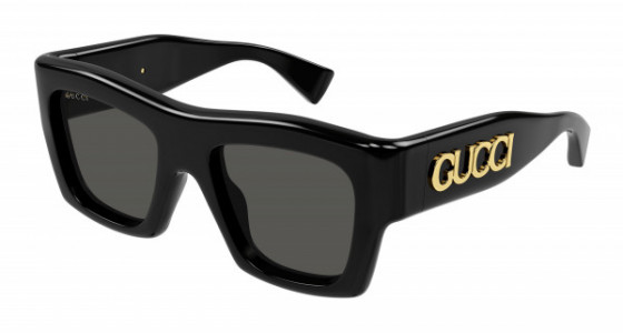 Gucci GG1772S Sunglasses, 001 - BLACK with GREY lenses