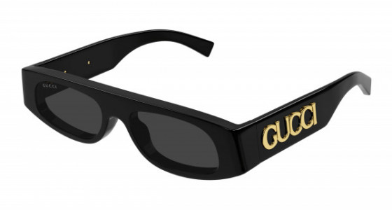 Gucci GG1771S Sunglasses, 001 - BLACK with GREY lenses