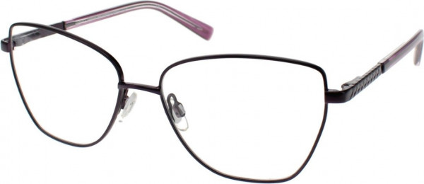 Ellen Tracy COPENHAGEN Eyeglasses, Aubergine