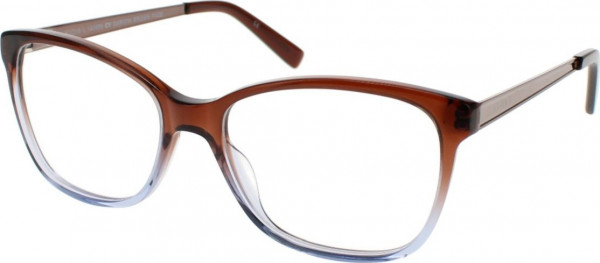 Ellen Tracy DARWIN Eyeglasses, Brown Fade