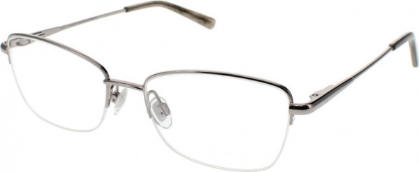 Ellen Tracy DONCASTER Eyeglasses, Gunmetal