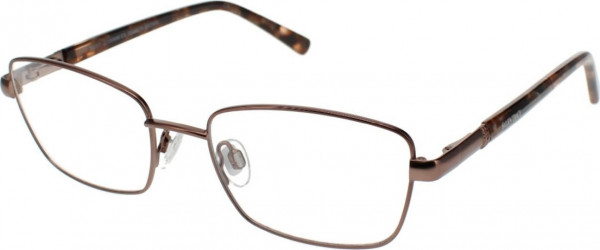 Ellen Tracy SEVRON Eyeglasses, Brown