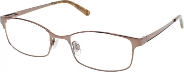 Ellen Tracy SUTTON Eyeglasses, Brown