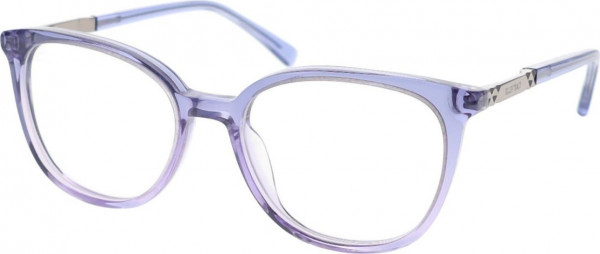 Ellen Tracy VALLETTA Eyeglasses, Blue Purple Fade