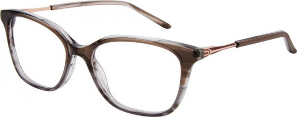 Exces EXCES 3189 Eyeglasses, 181 BROWN GREY ROSE