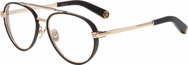 Philipp Plein VPP137M Eyeglasses, Matt Black 0U28