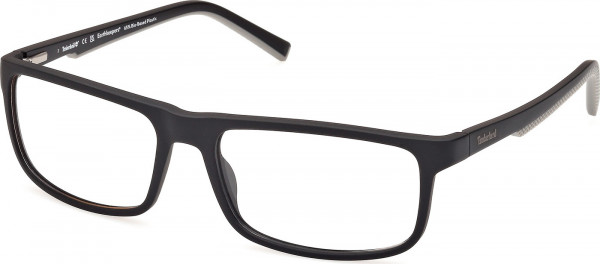 Timberland TB50017 Eyeglasses, 002 - Matte Black / Matte Black