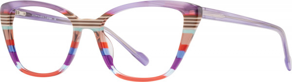 Scott Harris Scott Harris 920 Eyeglasses, 1 - Purple Stripe