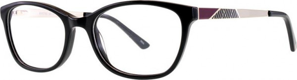 Adrienne Vittadini 578 Eyeglasses, Black