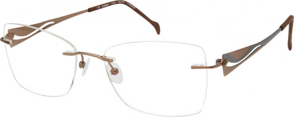 Stepper STE 99407 SI Eyeglasses, BRN F015