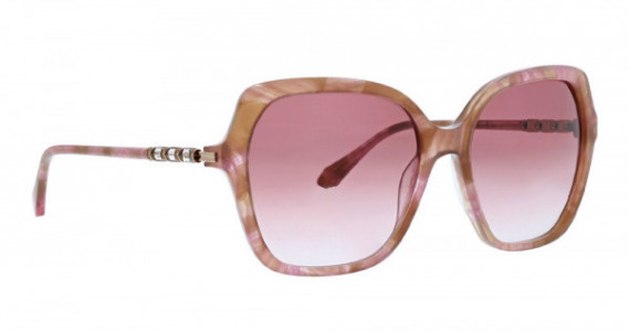 Badgley Mischka BM Cecilia Eyeglasses, Blush