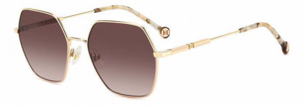 Carolina Herrera HER 0183/S Sunglasses, HL G RHL GOLD BLCK_