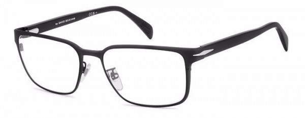 David Beckham DB 1137 Eyeglasses, 24 M 124 MTBLAKSIL