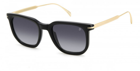 David Beckham DB 7119/S Sunglasses, M2 B 2M2 BLK GOLD B