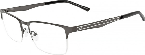 Club Level Designs CLD9376 Eyeglasses, C-1 Gunmetal