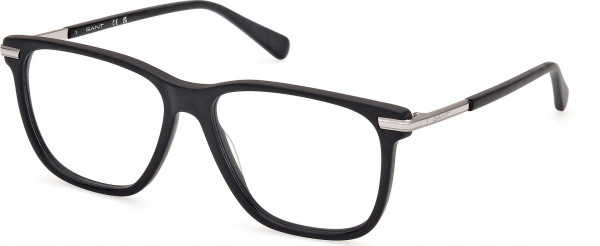 Gant GA50007 Eyeglasses, 002 - Matte Black / Matte Black