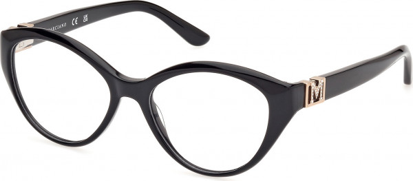 GUESS by Marciano GM50004 Eyeglasses, 001 - Shiny Black / Shiny Black