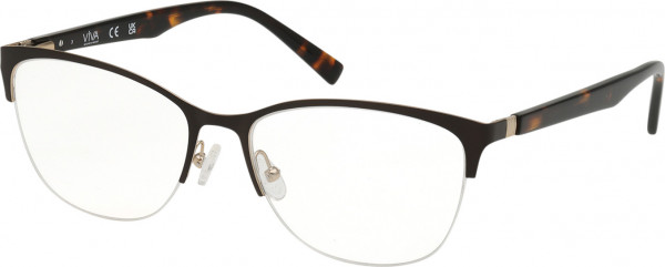 Viva VV50008 Eyeglasses, 049 - Matte Light Brown / Matte Light Brown